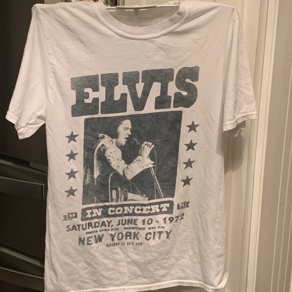 Elvis 100 percent cotton NewYork City concert tee. Worn 2x